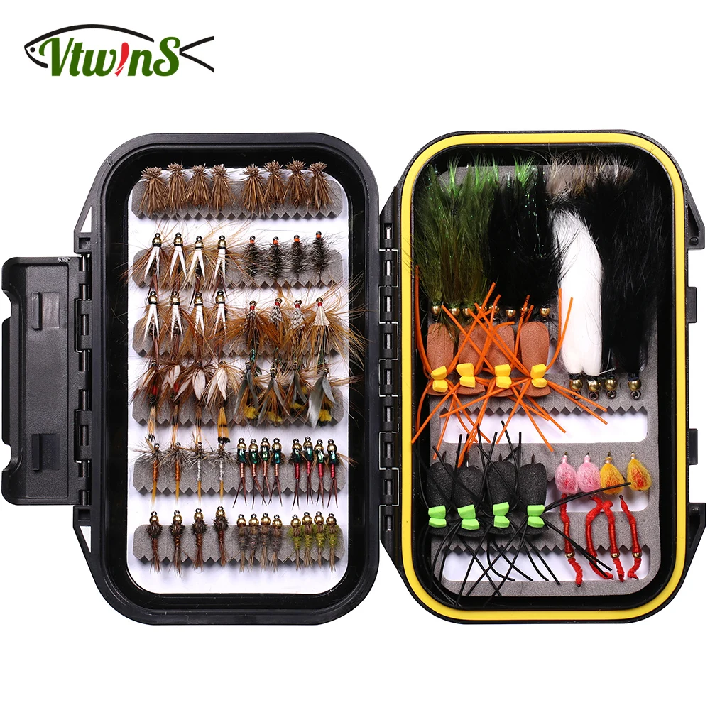 Kit de moscas y caja impermeable