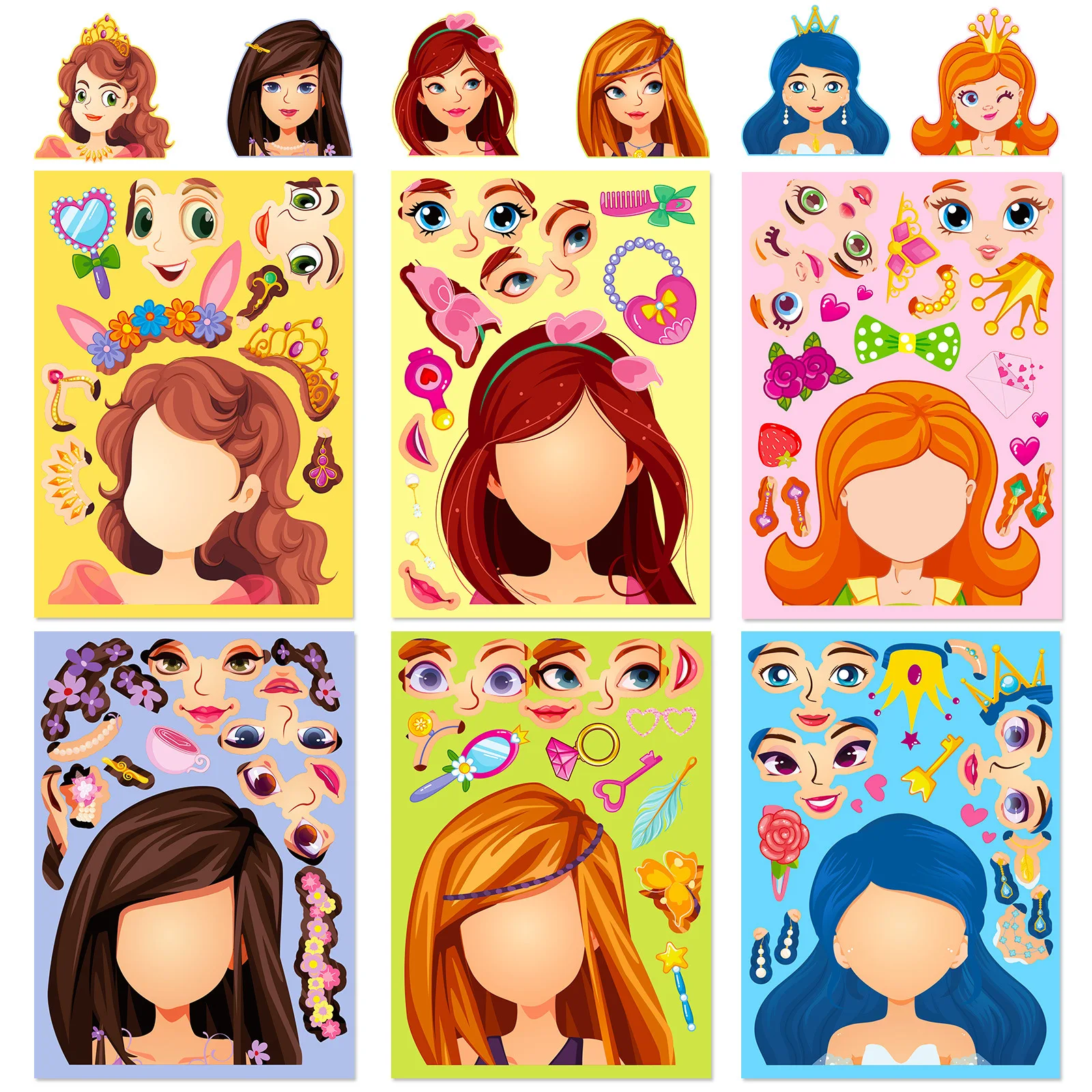 Rompecabezas DIY Puzzle Princesas – Manualidad infantil para niñas - imagen 3
