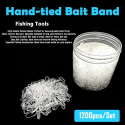 Bandas de goma carpa para pellets atadas a mano