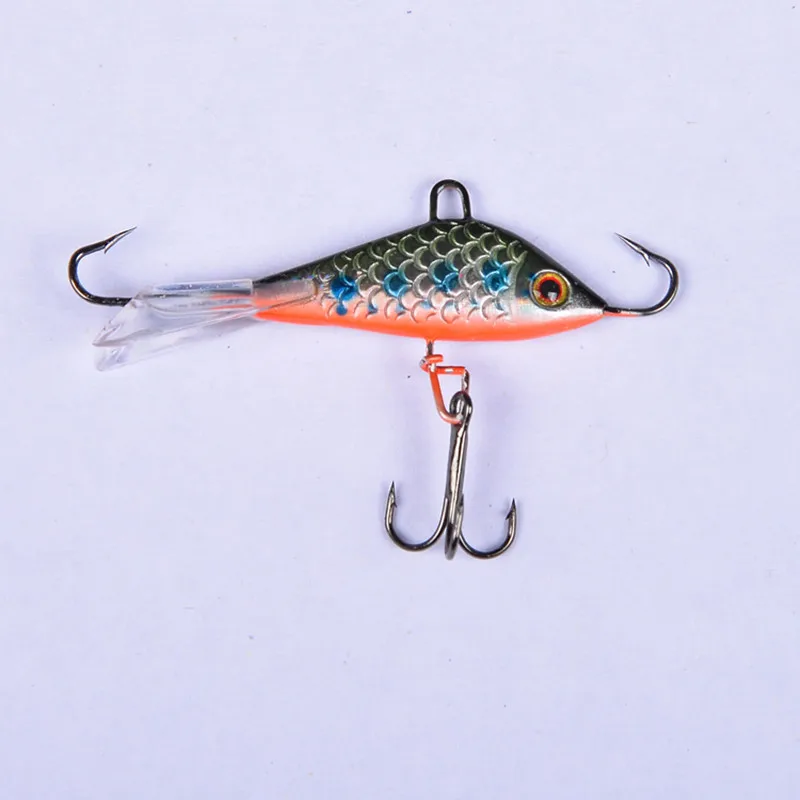 Cebo pesca hielo artificial de equilibrio – Vinilo mini - imagen 4