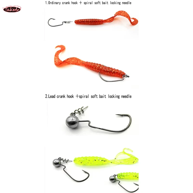 TAKEDO Conector pesca marítima con pin bloqueo de acero inoxidable - imagen 4