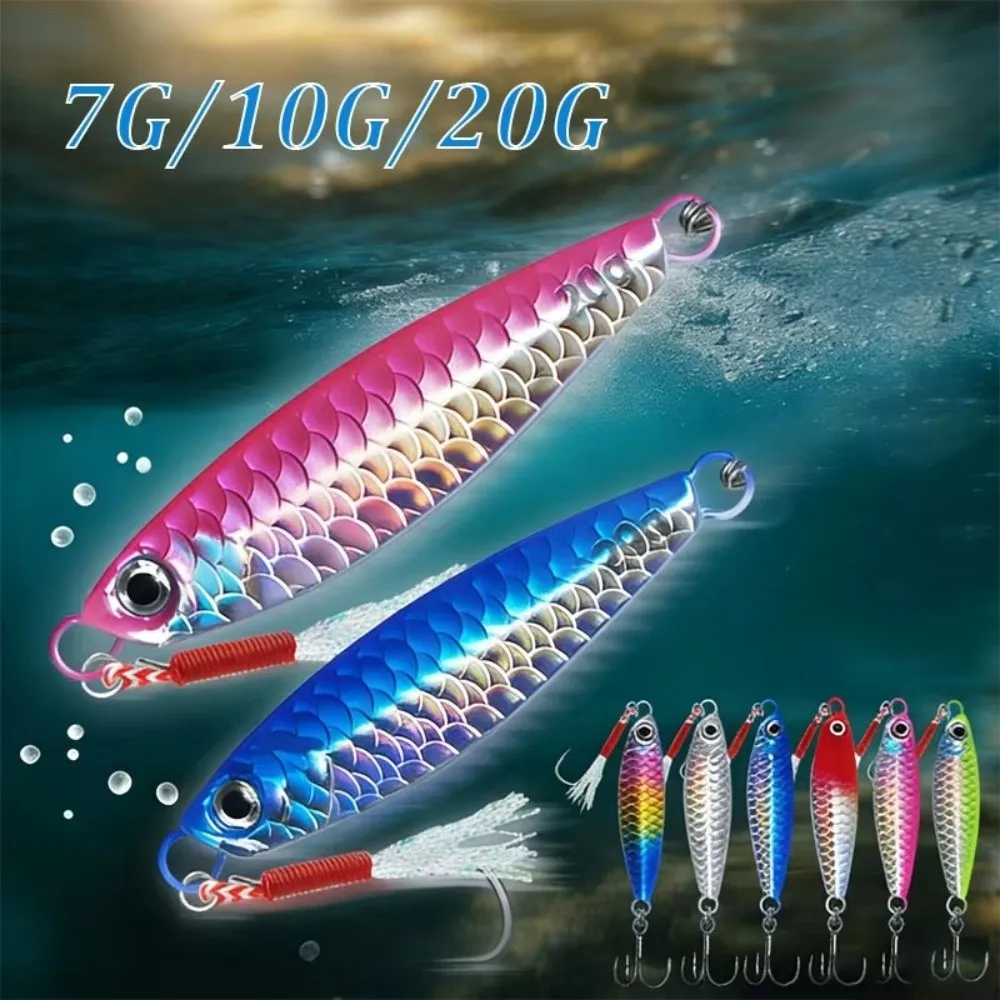 Jig lento de hundimiento rápido para carpas – señuelo giratorio - imagen 5