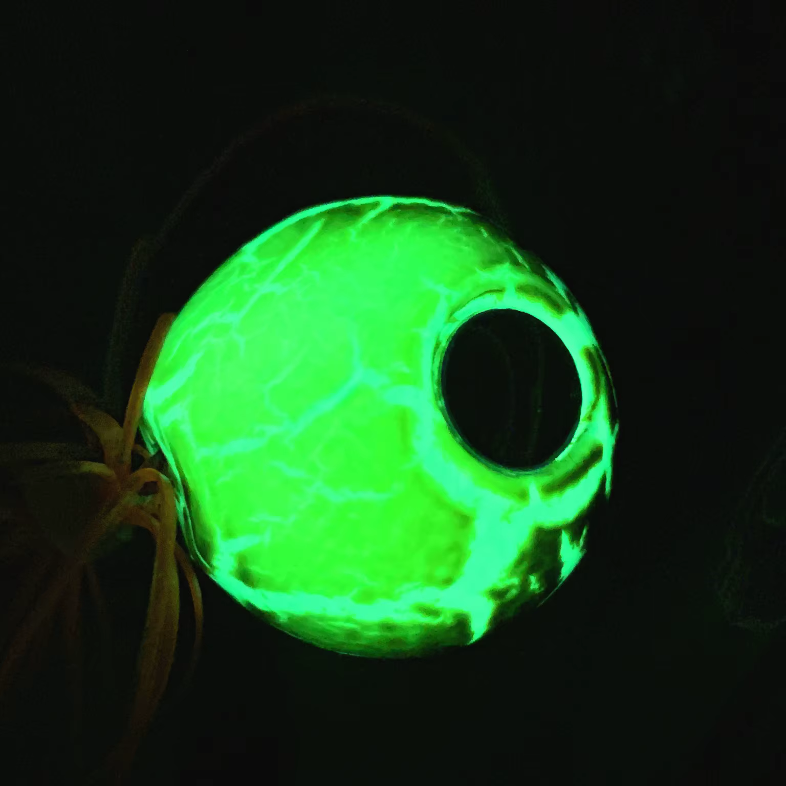 Tenya Glow Luminoso Kabura Jig Head para vinilo pargo - imagen 3