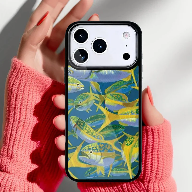 Funda Mahi Gamefish mostrando diseño frontal