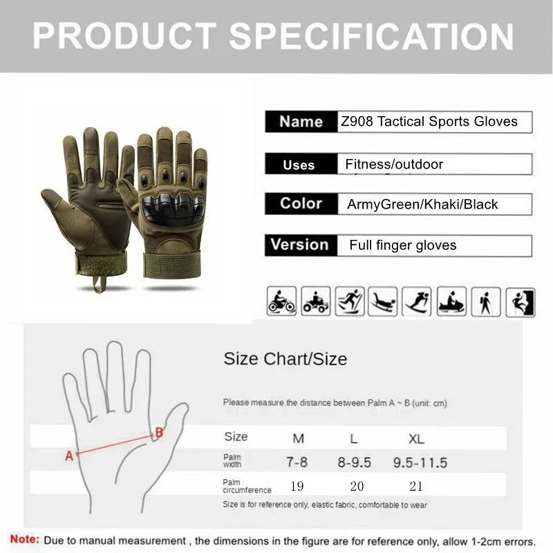 Guantes de pesca tácticos con dedos completos – diseño táctil - imagen 4
