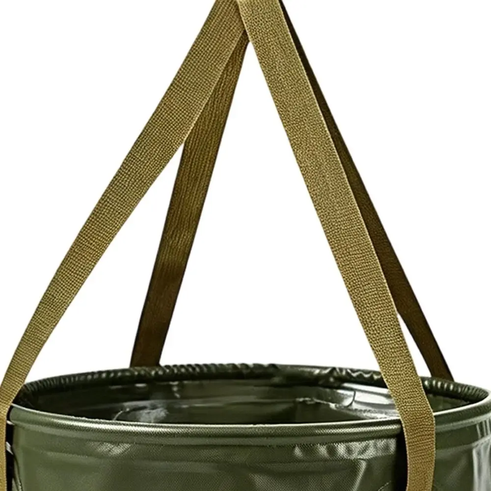 Cubo plegable portátil para camping y pesca - imagen 4