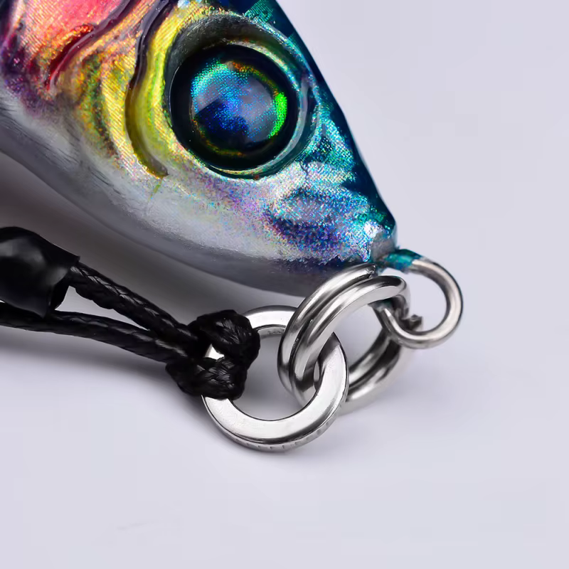 Señuelo metálico 3D de lance largo para lubina y pez culter - imagen 3
