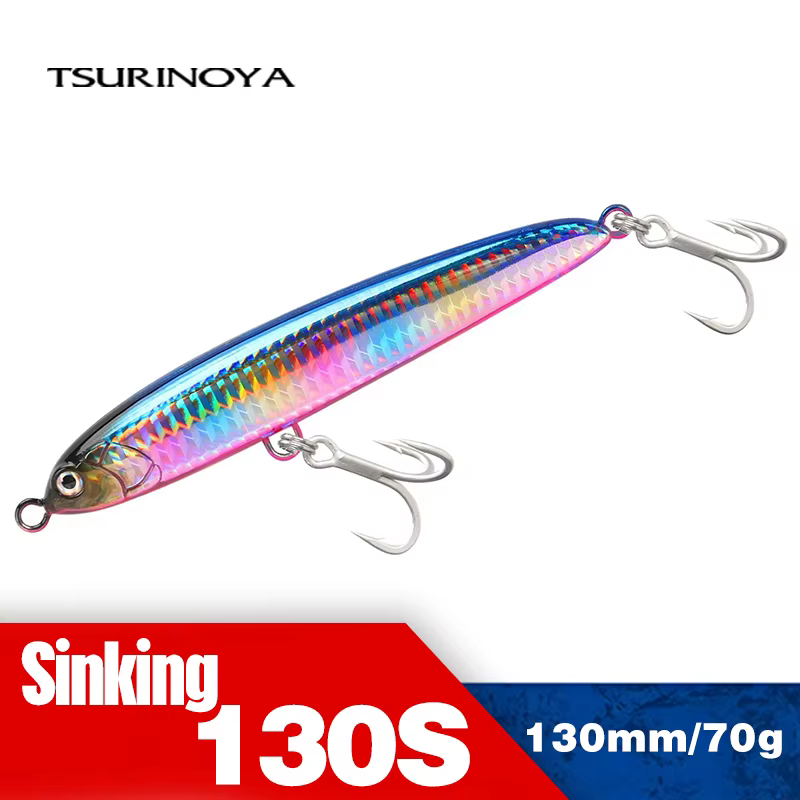 TSURINOYA 130S Stickbait Hundimiento 130mm – Señuelo Pesca Mar