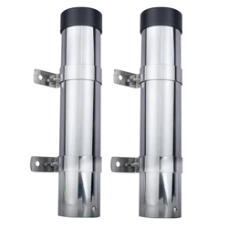 Soporte de Caña Inoxidable para Barco - Montaje Empotrado, Tubo