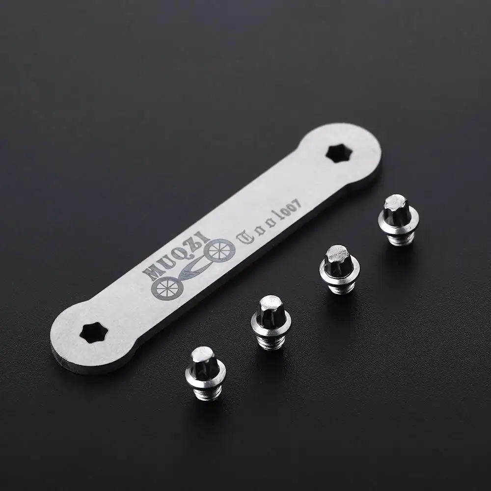 Pernos y pasador de pedal para bicicleta – Tornillos antideslizantes - imagen 2