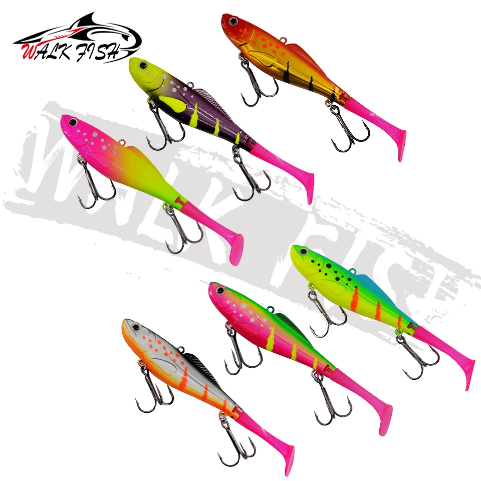Detalle del perfil hidrodinámico y cola flexible del crankbait