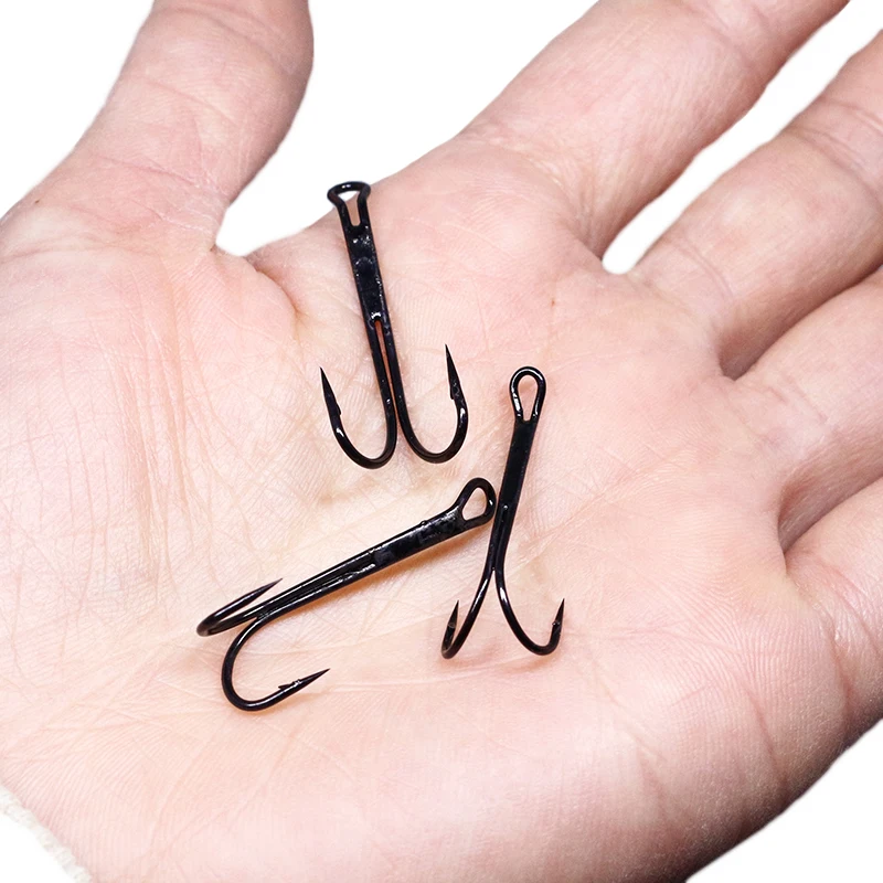 Anzuelos para salmon con doble garra - Vastago largo y resistente - imagen 5