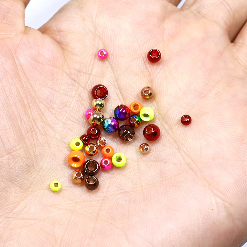 Persuader Perlas Beadhead de Latón – 2.7 a 3.8 mm para mosca 14-8 # - imagen 5