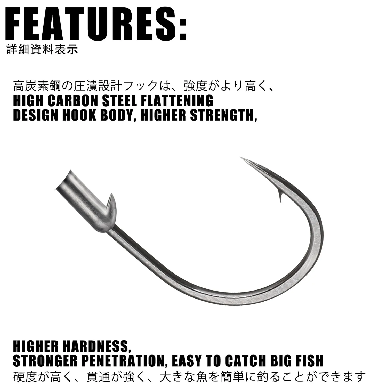 Anzuelos Jig Head Rockfish Ajing Cabeza plomada para vinilo - imagen 3