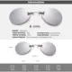 Gafas fotocromáticas vintage sin montura con clip UV400 - imagen 5