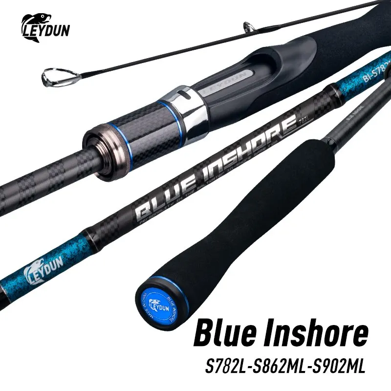 Caña Blue Inshore de lubina costera S862ML de agua salada - imagen 3