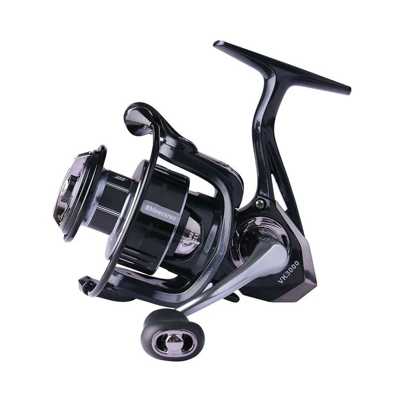 Carrete spinning DEUKIO 2000-7000 – Cuerpo metálico, 15 kg arrastre - imagen 2
