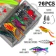 Free Fisher kit de señuelos para lubina: swimbaits y cuchara - imagen 2
