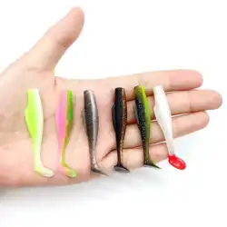 Swimbaits de vinilo DUODUOYU – Cola en T para lucio