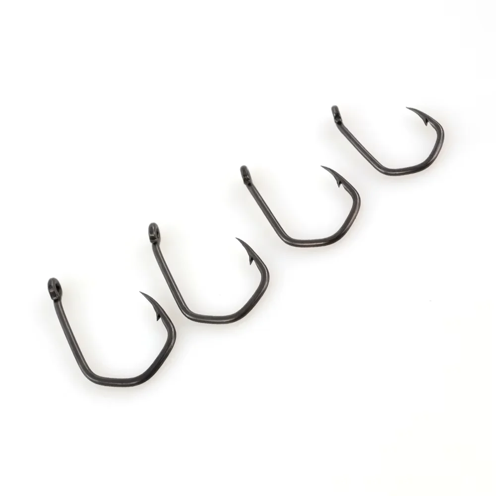 Anzuelo de carpa PTFE con punta garra y acero inoxidable