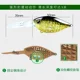 Swolfy Crankbait hundimiento lento de plástico con babero - imagen 4