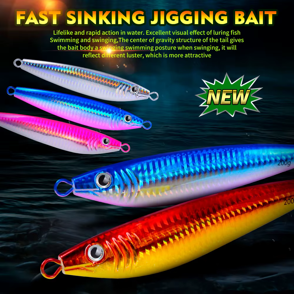 Señuelo de pesca PROBEROS metálico