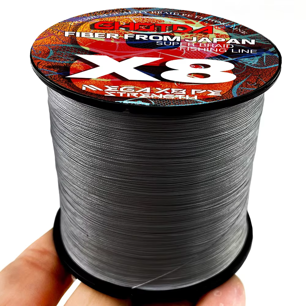 Sedal trenzado PE GHOTDA 500m – Resistente para pesca en mar