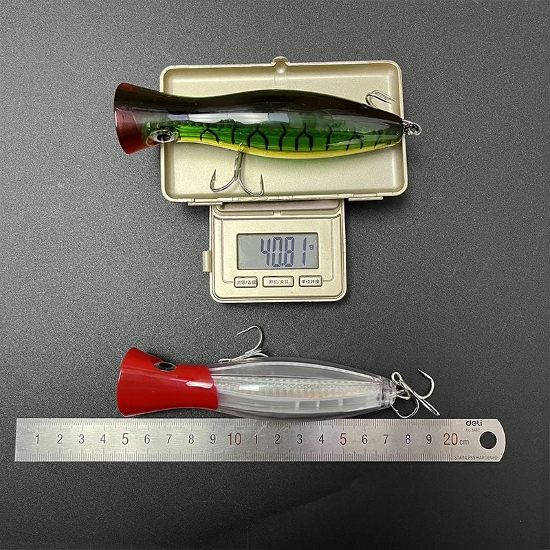 Señuelo popper de superficie para lubina y trucha en agua salada - imagen 4
