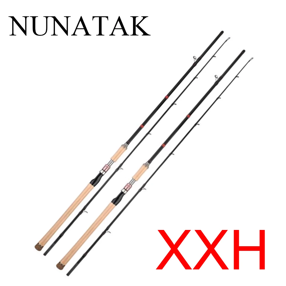 NUNATAK UNBREAKABLE Lei Qiang, caña de pescar XH/XXH de carbono - imagen 4