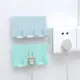 Soporte de pared sin costuras con ganchos y estante multifunción - imagen 5