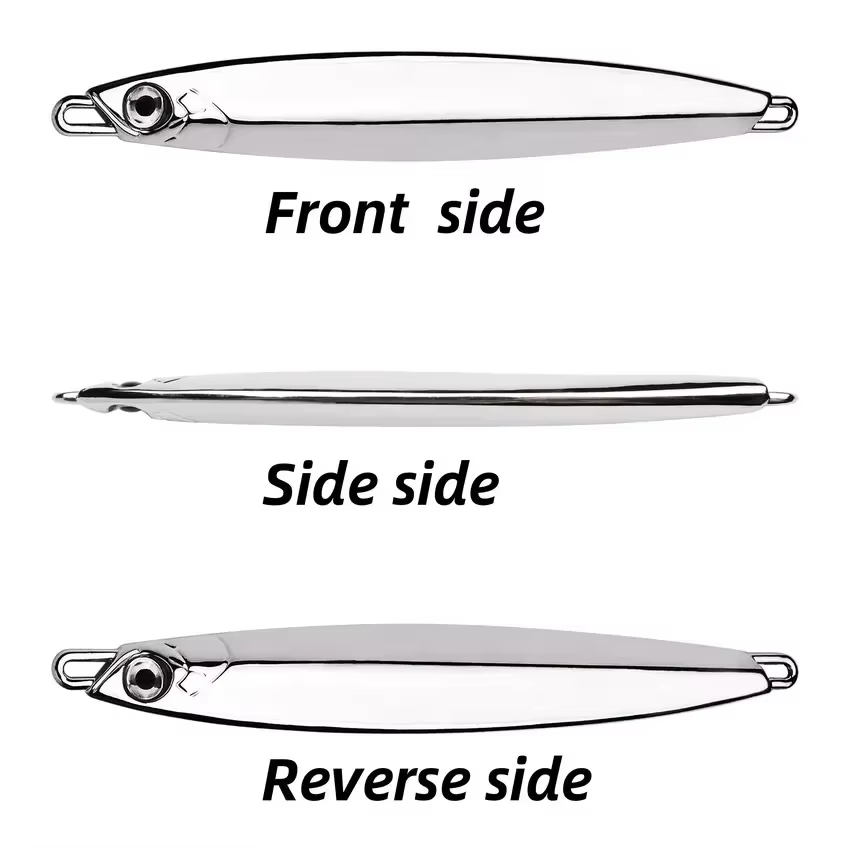 Cucharas 3D para jigging lento – Acero marino resistente desde barco - imagen 4