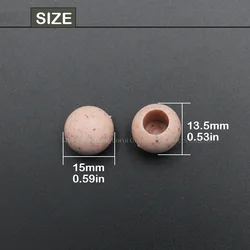 Boilies pop-up híbridos imitación mancuerna para pesca de carpa