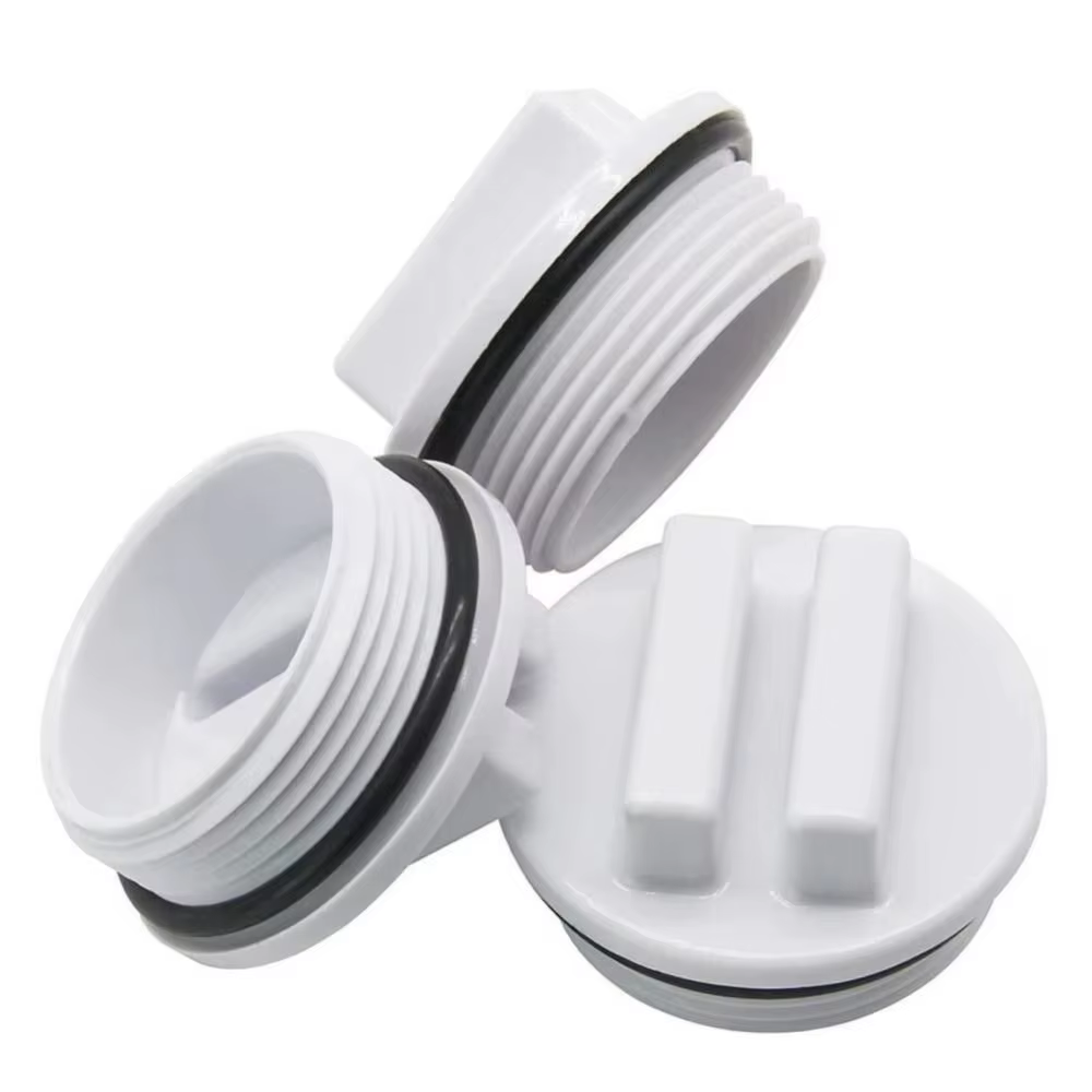 Tapón de desagüe para piscina instalación