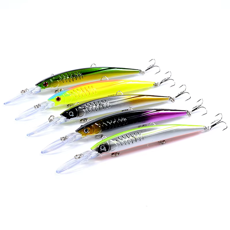 Crankbait Minnow para lucios con ojos 3D - imagen 5