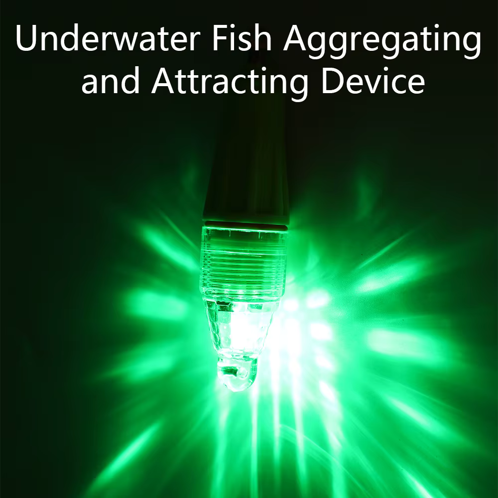 Luz subacuática LED intermitente para pesca en aguas profundas