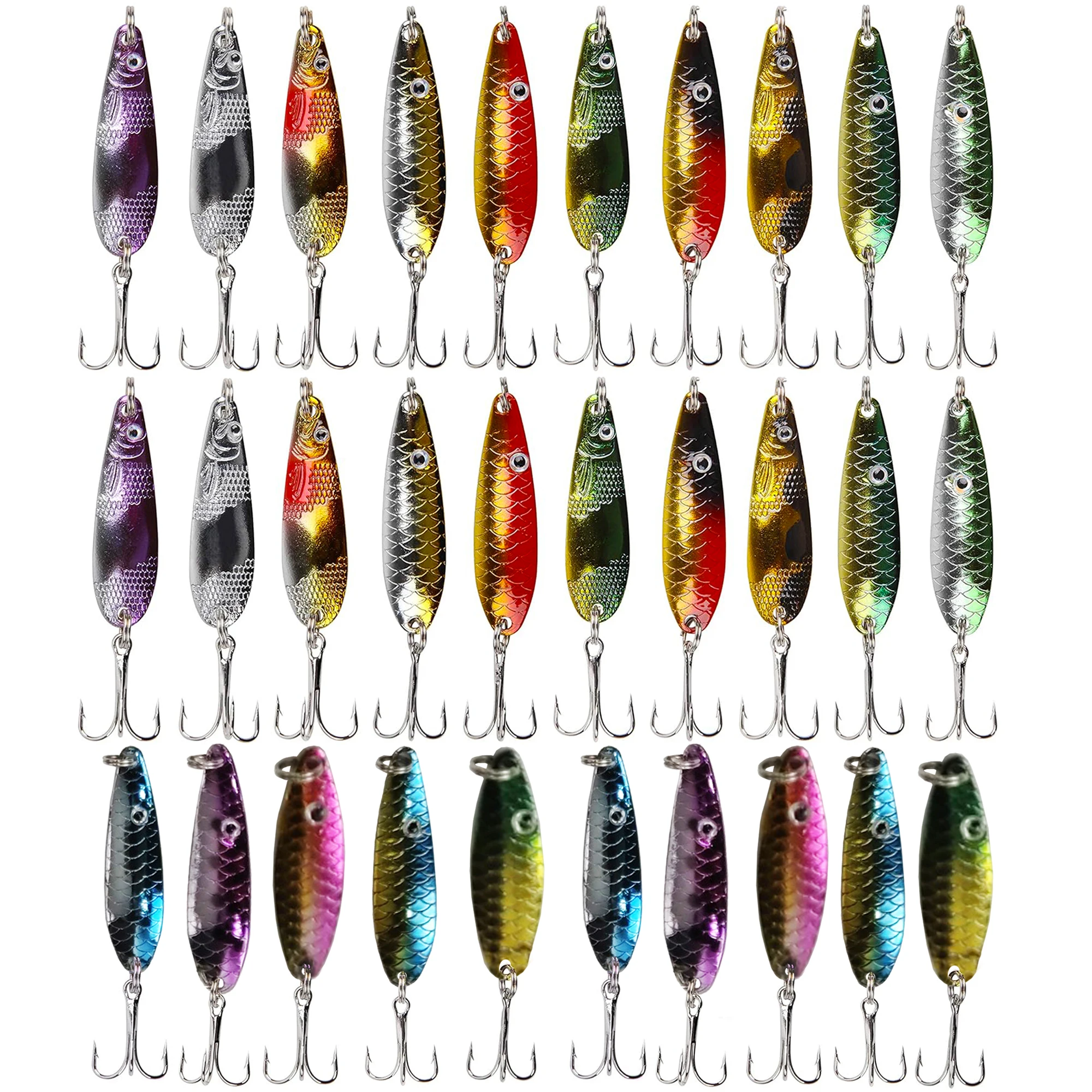 FREE FISHER señuelos tipo cuchara y spinnerbait para lubina - imagen 2