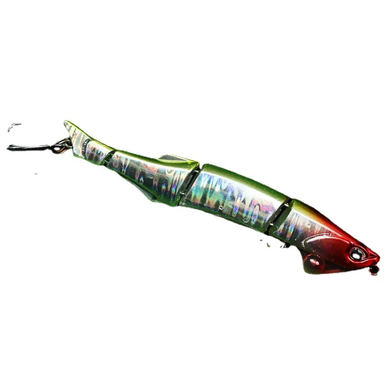 Señuelo minnow articulado para pesca con cebo de natación - imagen 5