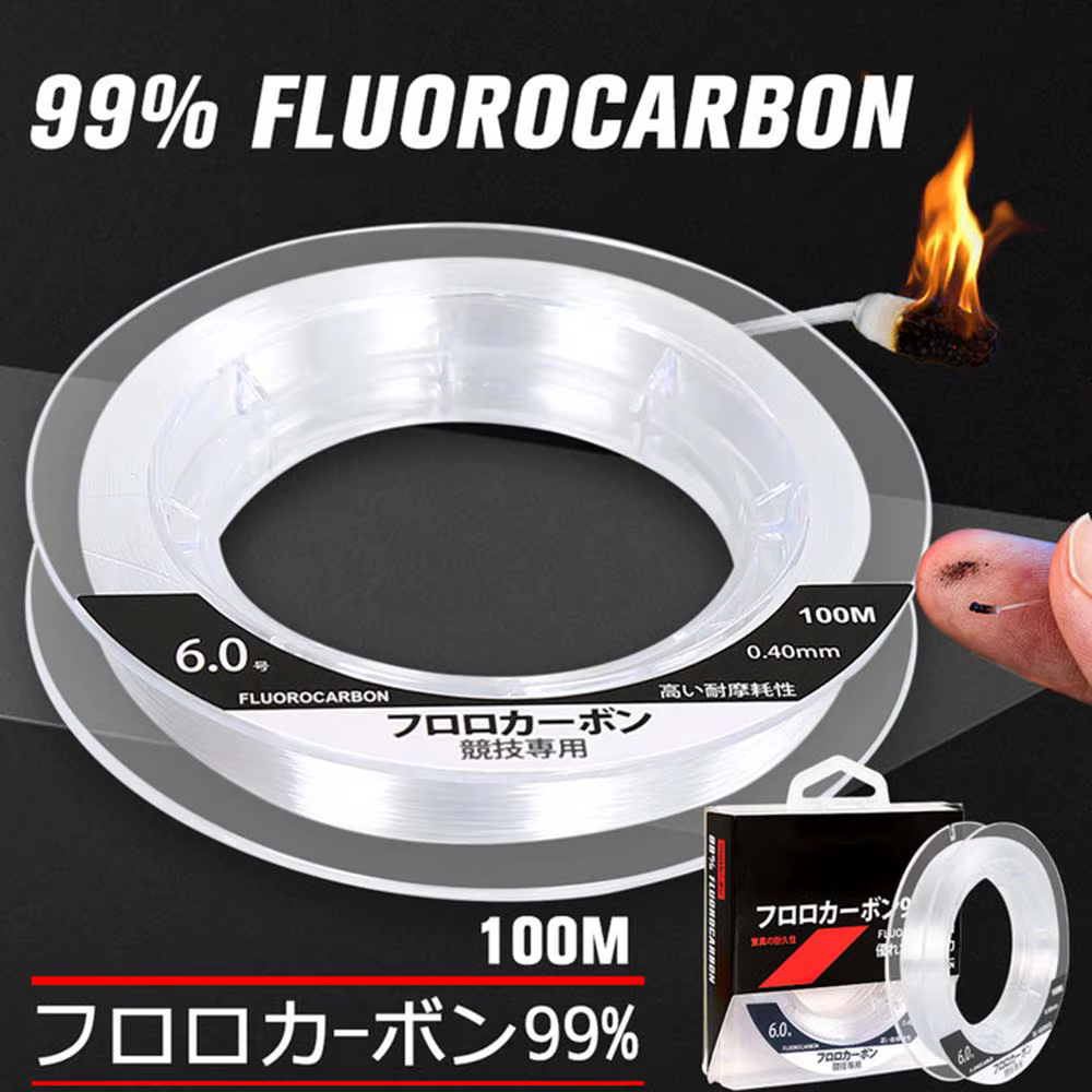 Líder Fluorocarbono con Mosquetón para Señuelos – Supersuave - imagen 3