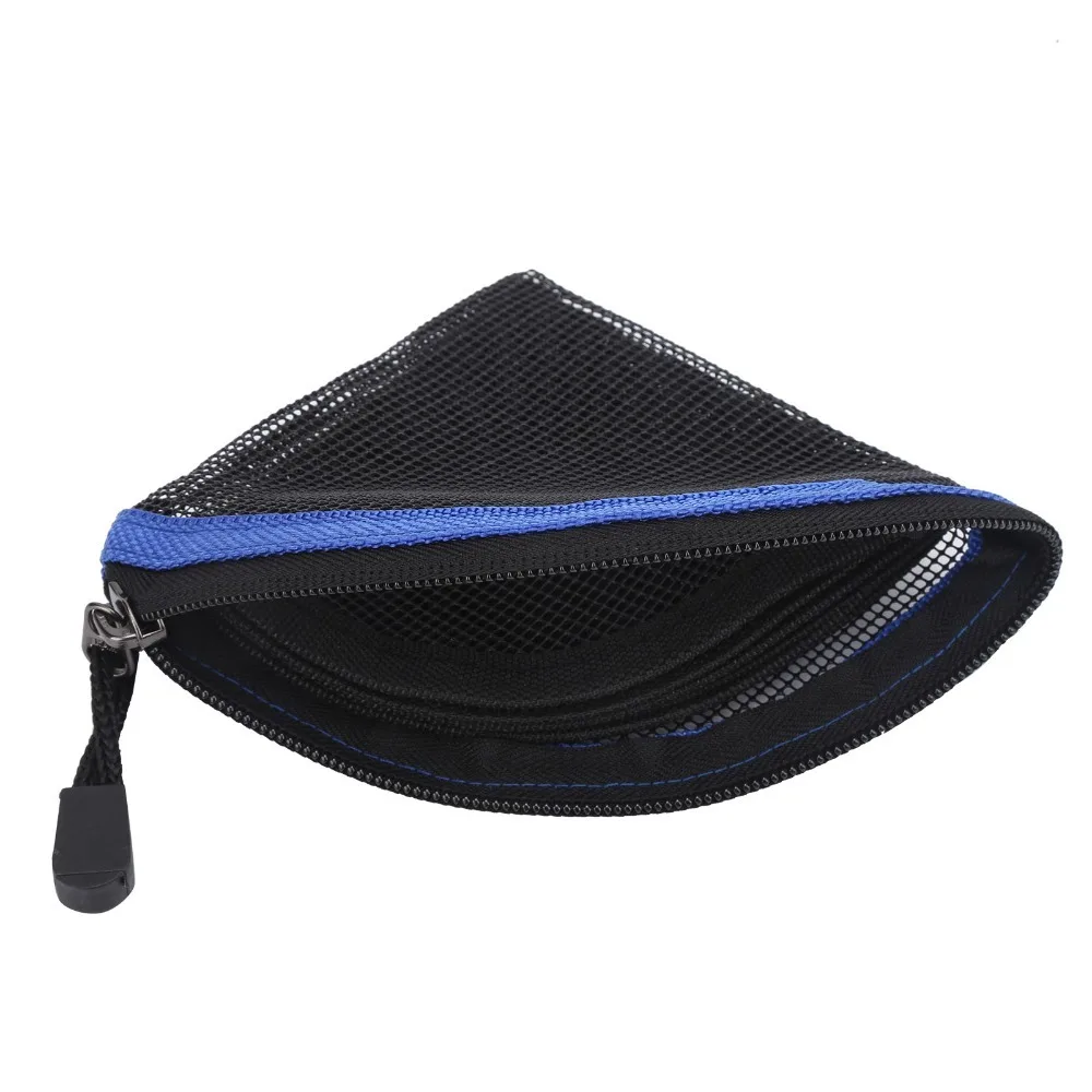 Funda para guardar líneas de pesca con cremallera y malla