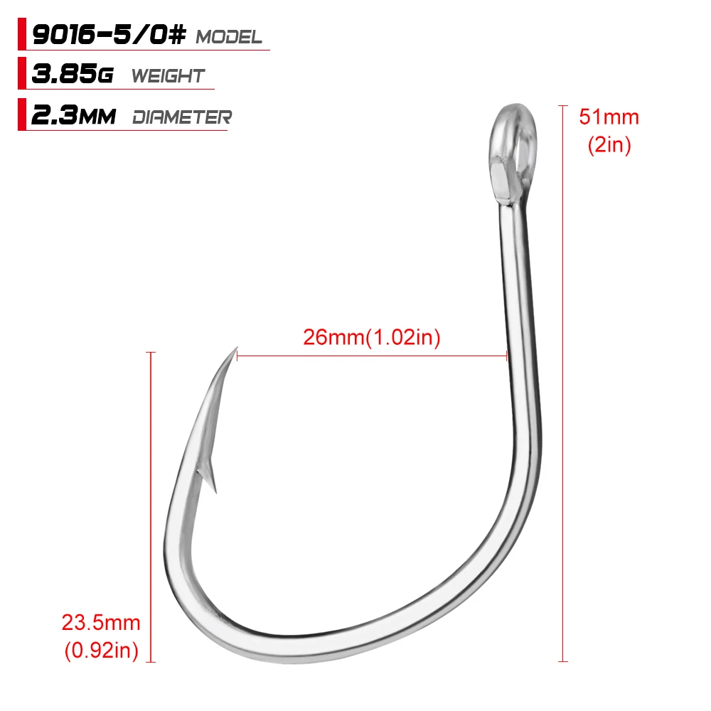 PROBEROS Anzuelo Jig Head con púas — Alta calidad para jigging - imagen 5