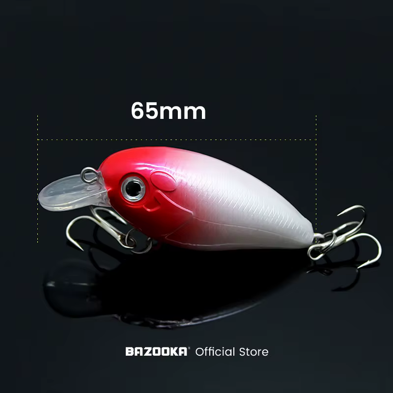 Bazooka Crankbait Rock Flotante – Señuelo Bass Pike - imagen 2