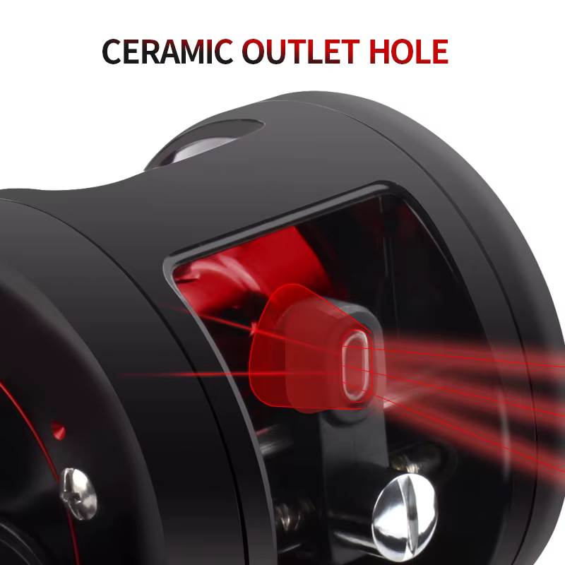 Carrete Baitcasting Kawa – Aluminio, resistente agua de mar - imagen 2