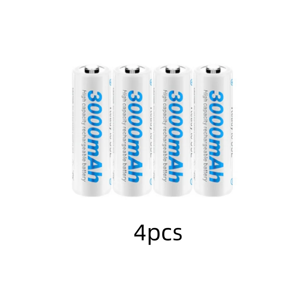 Ciclo completo de carga de baterías AA recargables