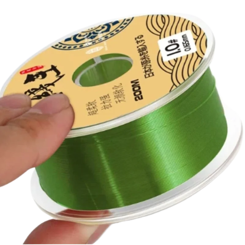 Línea de pesca de nailon profesional súper suave anti-doblez - imagen 3