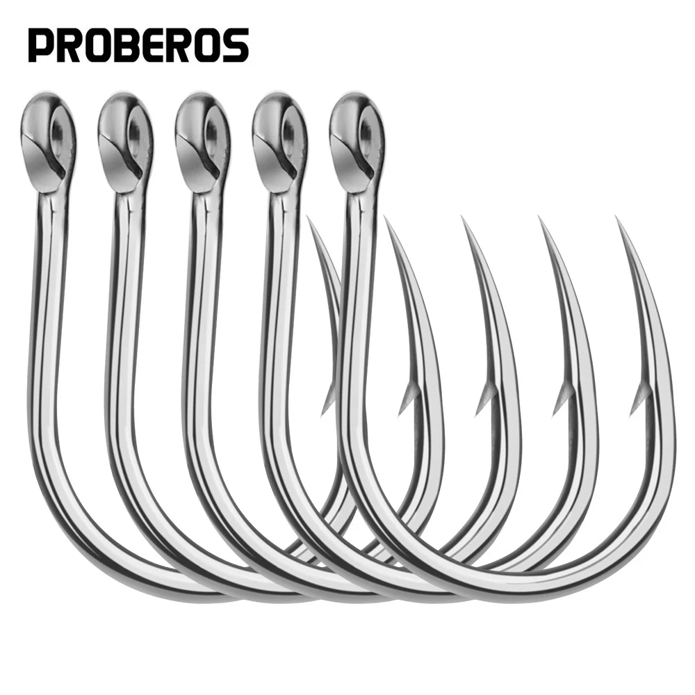 Jigs de acero inoxidable con púas para pesca en mar - imagen 2