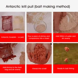 Cebo para carpa fantasma antiguo con krill y lombriz de tierra