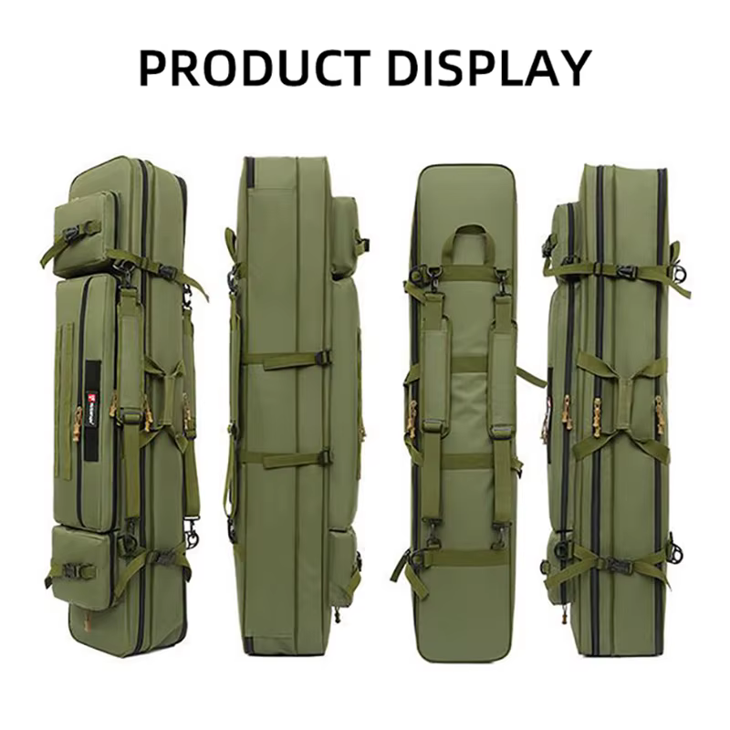 Funda impermeable para cañas de pesca 70-130 cm, resistente compacta - imagen 4