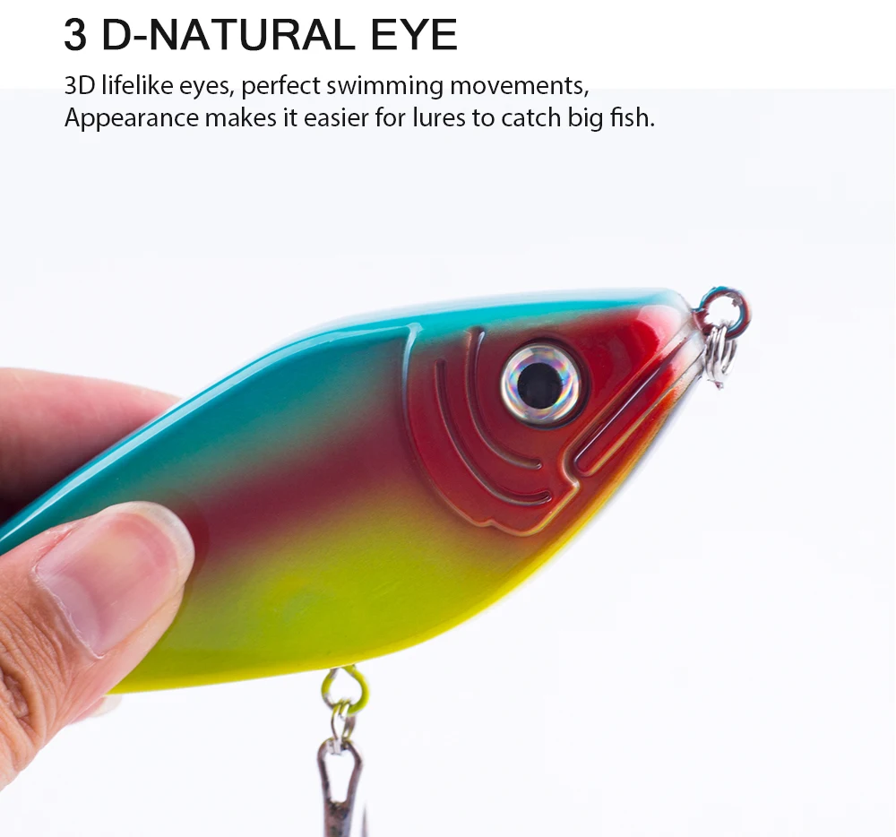 Hanlin Glide Jerkbait – Crankbait duro para lubina y black bass