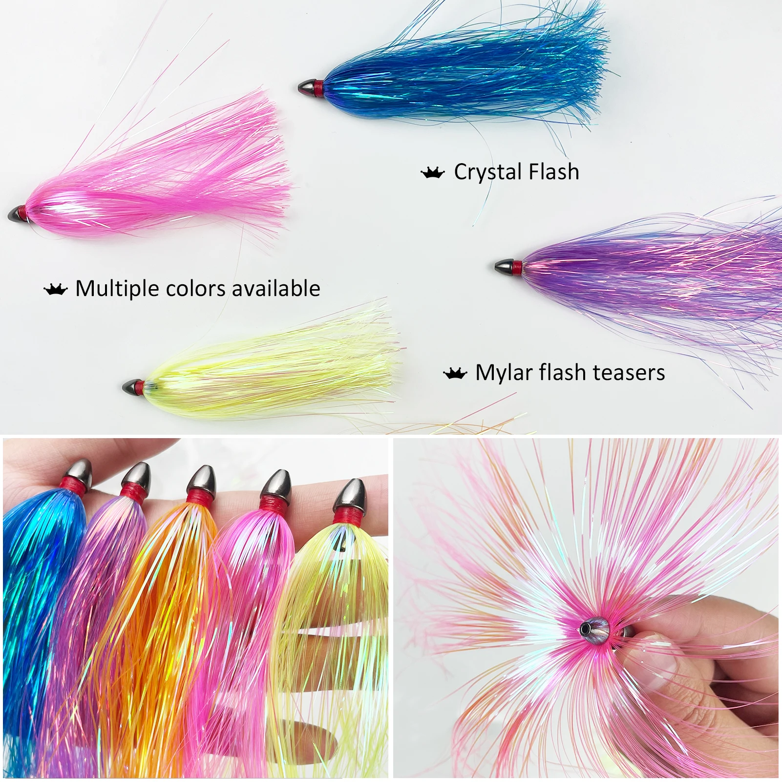 FREE FISHER Línea de flash para pesca en el mar – Kit teaser - imagen 2