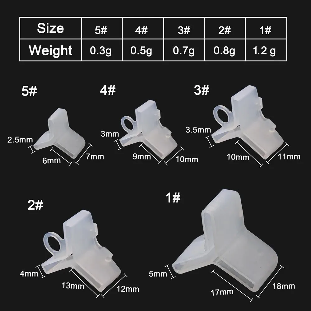 Protectores para anzuelos triples – Fundas de plástico para señuelos - imagen 3